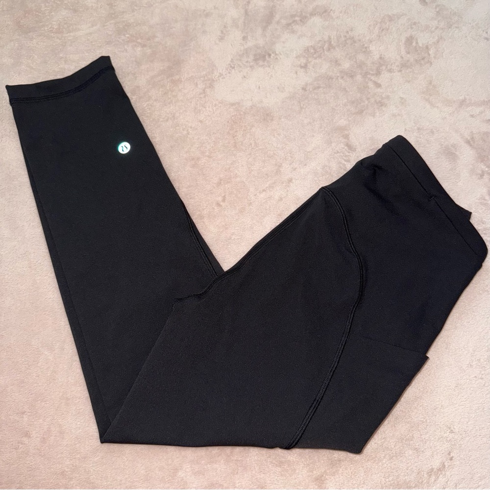 Lululemon crop with pocket leggings size 4